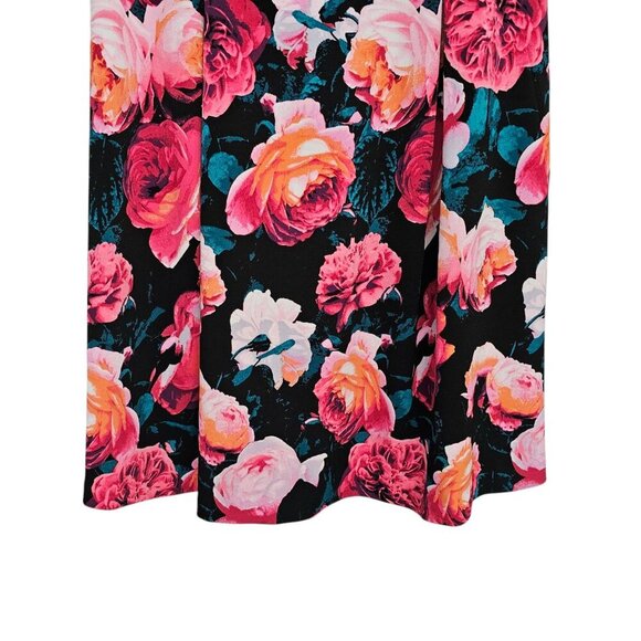 Women's - Eliza J Floral Sleeveless Dress, Size 8 - Picture 5 of 10